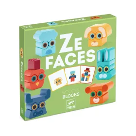Építőjáték - Arc-balansz - Ze Faces