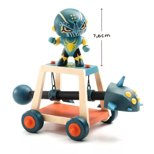 Arty Toys - Lovag - Pókharcos faltörő kossal - Spider attak