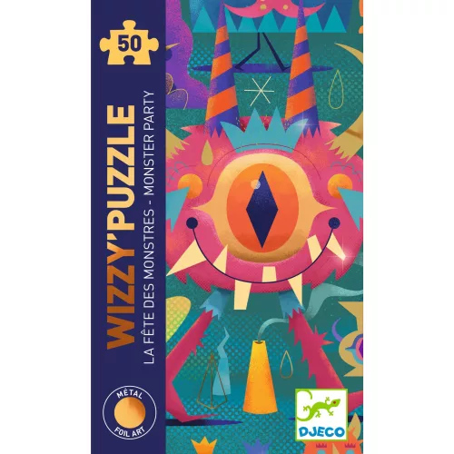 Varázs puzzle - Szörny parti, 50 db-os - Monster party 