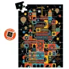 Varázs puzzle - Városi nyüzsgés, 100 db-os - The lively city
