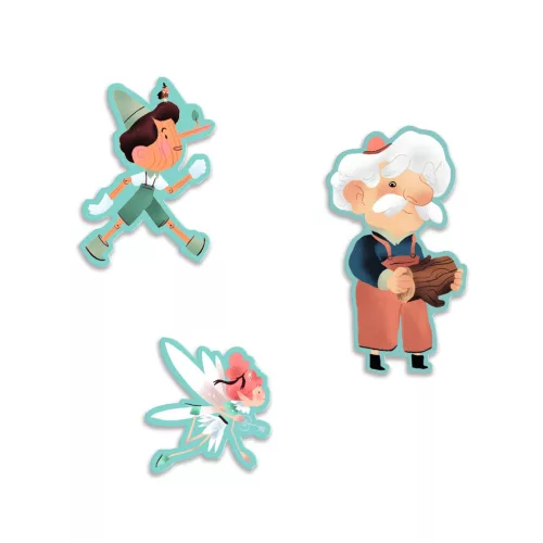 Mese puzzle - Pinokkió, 54 db-os - Pinocchio