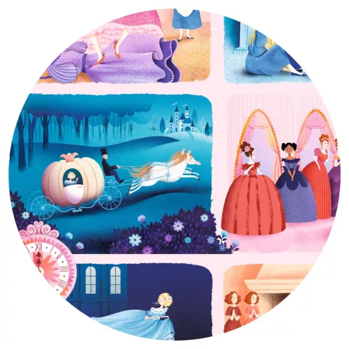 Mese puzzle - Hamupipőke, 54 db-os - Cinderella
