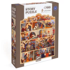 Mese puzzle - Artúr király, 100 db-os - The King Arthur