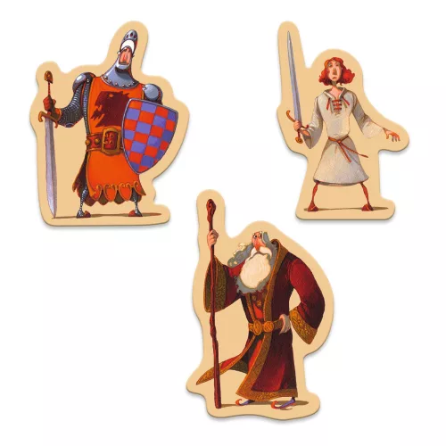 Mese puzzle - Artúr király, 100 db-os - The King Arthur