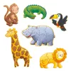 Óriás puzzle - Marmoset és barátai, 4-6-9 db-os - Marmoset and friends