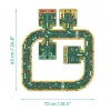 Óriás puzzle - Utak, irányok, 21 db-os - Roads