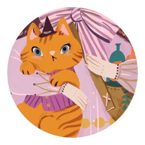 Óriás puzzle - Lili a kis boszorka, 36 db-os - Lily the witch