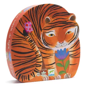   Formadobozos puzzle - A tigris sétája - The tiger's walk