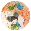 Formadobozos puzzle - Kokesi baba, 36 db-os - Kokeishi