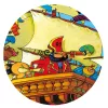 Formadobozos puzzle - Barbarossa hajója, 54 db-os - Barbarossa's Boat