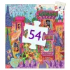Formadobozos puzzle - Tündérek kastélya, 54 db-os - The fairy castle