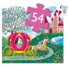 Formadobozos puzzle - Elise hintója, 54 db-os - Elise Carriage