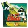 Formadobozos puzzle - A tűzoltóautó, 16 db-os - The fire truck 