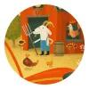 Formadobozos puzzle - Traktor, 16 db-os - The tractor