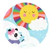 Formadobozos puzzle - Felhőjáró, 16 db-os - Cloud car