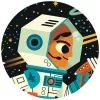 Formadobozos puzzle - Űrállomás, 54 db-os - Space station