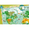 Megfigyeltető puzzle - Lenyűgöző világ, 200 db-os - A round the world + booklet