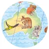 Megfigyeltető puzzle - Föld állatai, 100 db-os - Animals of the earth