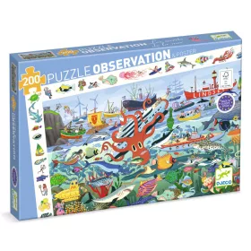   Megfigyeltető puzzle - Tenger titkai, 200 db-os - Secrets of the Sea