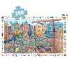 Megfigyeltető puzzle - A város, 200 db-os - The city