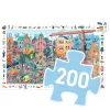 Megfigyeltető puzzle - A város, 200 db-os - The city