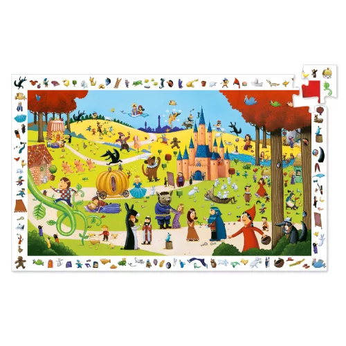 Megfigyeltető puzzle - Mesék, 54 db-os - Tales