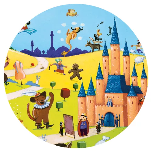 Megfigyeltető puzzle - Mesék, 54 db-os - Tales