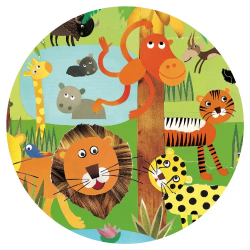 Megfigyeltető puzzle - Dzsungel, 35 db-os - Jungle