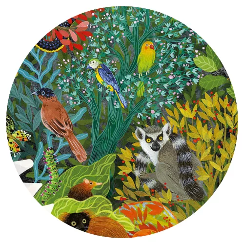 Művészeti puzzle - Kameleon, 150 db-os - Chameleon