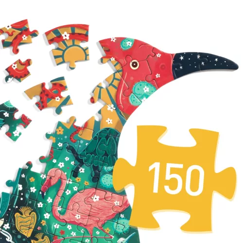 Művészeti puzzle - Pingvin, 150 db-os - Penguin