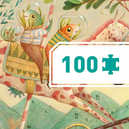 Művész puzzle - Csodálatos utazás, 100 db-os - Wonderful ride