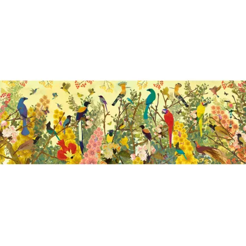 Művész puzzle - Békés madarak, 1000 db-os - Peaceful birds
