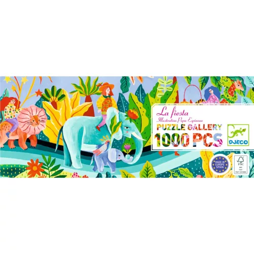 Művész puzzle - Parádé, 1000 db-os - La fiesta