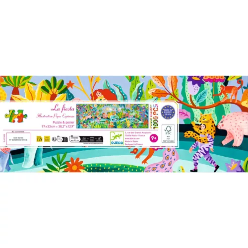 Művész puzzle - Parádé, 1000 db-os - La fiesta