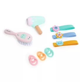   Játékbaba kiegészítő, szépítkezés - Baba fodrászkészlet - Hairdressing set