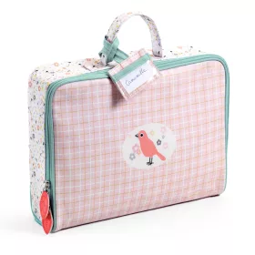Bababőrönd - Világos kockás - Suitcase