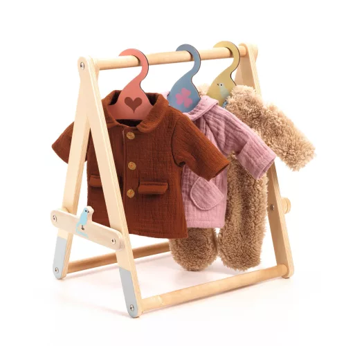 Ruhafogas 3 vállfával - Clothes Rack and 3 hangers