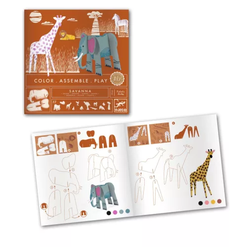 Készítsd magad! - Élet a szavannán 3D-ben - Savanna