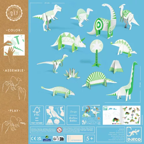Készítsd magad! - Dínó világ 3D-ben - Dinosaurs
