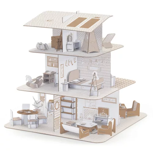 Készítsd magad! - Baba ház bútorokkal 3D-ben - Doll’s house