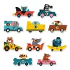 Párosító puzzle - Autós - Racing cars