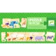 Sorozatkirakó puzzle - Kicsi és nagy, 10 db-os - Smal and big