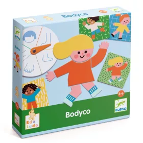 Fejlesztő játék - Testrészek, bingó - Bodyco