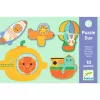 Párosító puzzle - Járművek, 20 db-os - Duo Vehicles