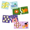 Párosító puzzle - Számpárosító, 24 db-os - First figures
