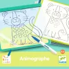 Fejlesztő játék - Állatmintás vonalvezető - Eduludo Animographe