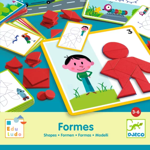 Fejlesztő játék - Alakzatok és formák - Eduludo Shapes