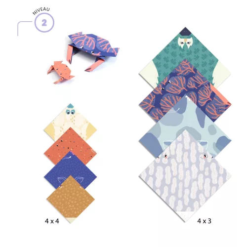 Origami - Állati család - Family