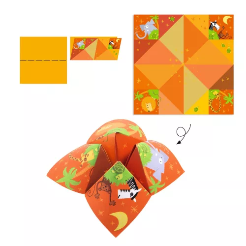 Origami - Sótartó - Origami bird game