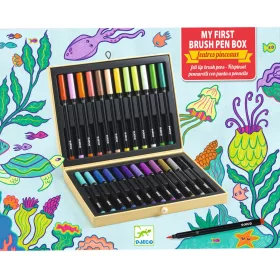   Ecsetfilc készlet - Első festő filcek 24 db - First brush pens box